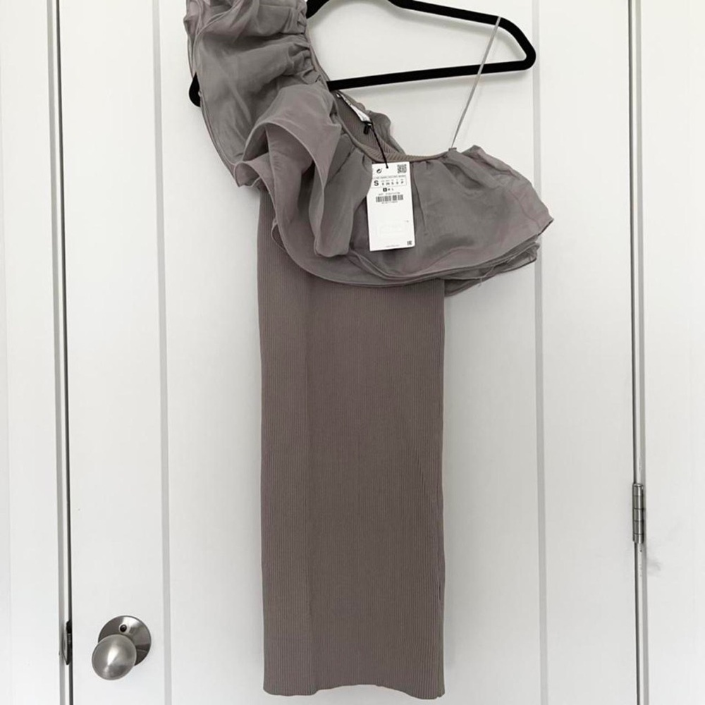 Zara ribbed dress